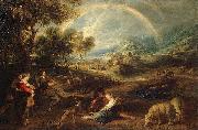 Peter Paul Rubens Landscape with Rainbow oil on canvas